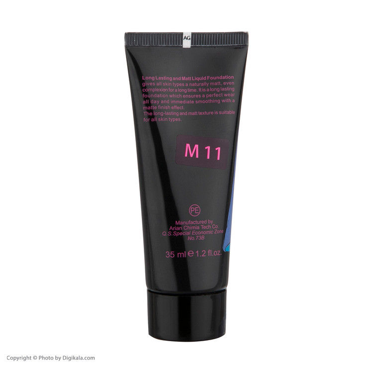 کرم پودر کالیستا مدل Long Lasting And Matt شماره M11 حجم 35 میلی لیتر