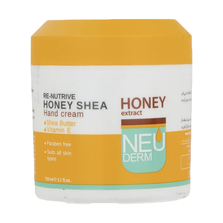 کرم دست نئودرم مدل Honey Shea حجم 150 میلی لیتر