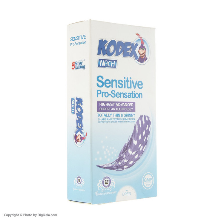 کاندوم ناچ کدکس مدل CLASSIC 0.03 بسته 12 عددی به همراه کاندوم ناچ کدکس مدل Sensitive بسته 12 عددی