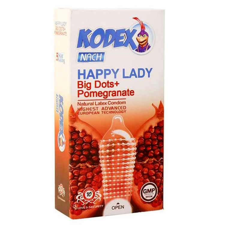 کاندوم ناچ کدکس مدل CLASSIC 0.03 بسته 12 عددی به همراه کاندوم ناچ کدکس مدل Happy lady بسته 10 عددی