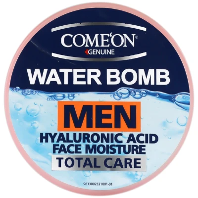 کرم آبرسان پوست آقایان واتر بمب حجم 200ml کامان