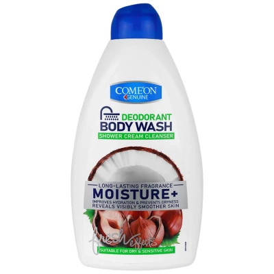 شامپو بدن کرمی مرطوب کننده کامان حجم 510ml