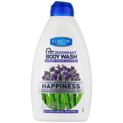 شامپو بدن کرمی هپینس کامان حجم 510ml
