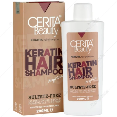 شامپو موی کراتینه فاقد سولفات سریتا حجم 200 ml