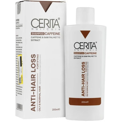 شامپو کافئین سریتا حجم 200 ml