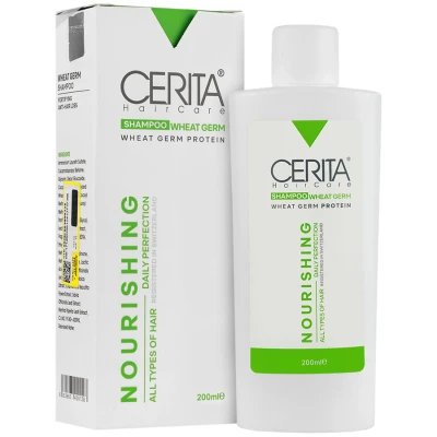 شامپو تقویت کننده جوانه گندم سریتا حجم 200 ml