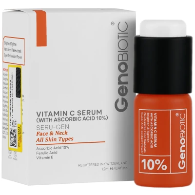 سرم ویتامین سی آسکوربیک اسید ژنوبایوتیک حجم 12 ml
