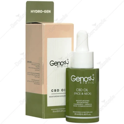 روغن رطوبت رسان صورت و گردن ژنوبایوتیک حجم 25 ml