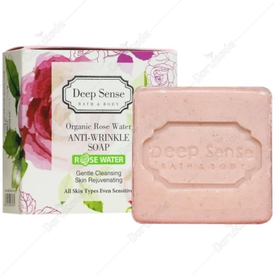 صابون پوست های دارای چروک گلاب 75g دیپ سنس