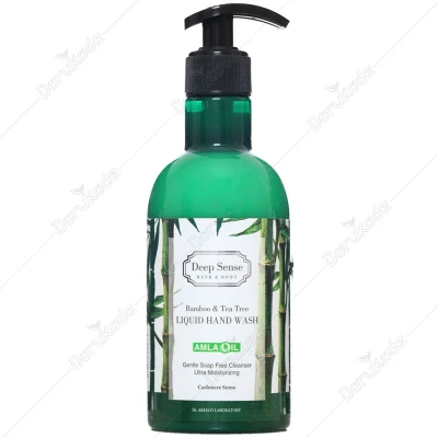 مایع دستشویی کرمی بامبو و درخت چای 400ml دیپ سنس