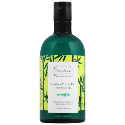 شامپو بدن با عصاره درخت چای و بامبو 400ml دیپ سنس