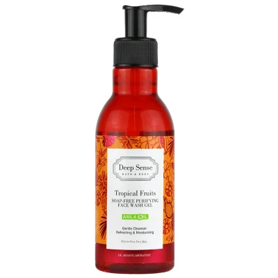 ژل شستشوی صورت تروپیکال پوست خشک و معمولی 250ml دیپ سنس
