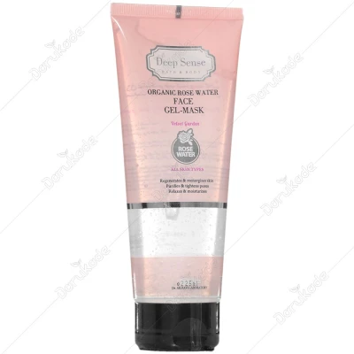 ژل ماسک مرطوب کننده گلاب 225ml دیپ سنس